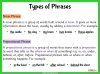 Phrases - Years 5 and 6 Teaching Resources (slide 5/18)